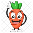 Carrot Food Vegetable Icon