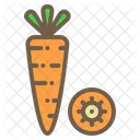 Carrot Vegetable Food Icon