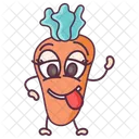 Carrot Vegetable Food Icon