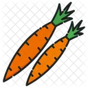 Carrot Fruit Healthy Icon