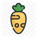 Carrot Food Vegan Icon