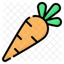 Carrot Vegetable Vegan Icon