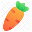 Carrot Carrots Vegan Icon