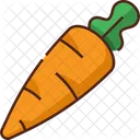 Carrot Food Vegetable Icon