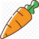 Carrot Food Vegetable Icon