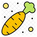 Carrot Food Vegetable Icon