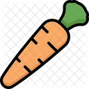 Carrot Fruit Vegan Icon