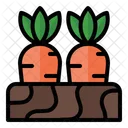 Carrot Harvest Farm Icon