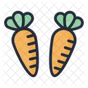 Carrot Vegetable Healthy Icon