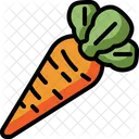 Carrot Food Vegan Icon