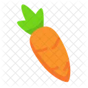 Carrot Vegetable Vegan Icon