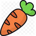 Carrot Vegetable Vegetarian Icon