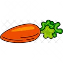 Vegetable Carrot Fresh Icon
