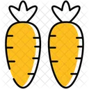 Carrot Food Vegetable Icon