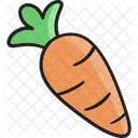 Carrot Vegetable Veggie Icon