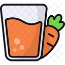 Carrot Juice Nutritious Healthy Juice Icon