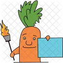 Carrot Leader  Icon