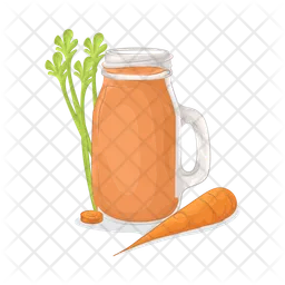 Carrot smoothie  Icon