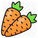 Carrots Carrot Healthy Icon