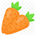 Carrots Carrot Healthy Icon