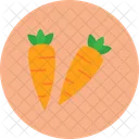 Carrots Food Vegetable Icon