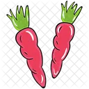 Carrots Vegetable Food Icon