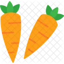 Carrots Food Vegetable Icon