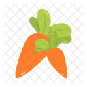 Carrot Plant Healthy Icon