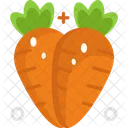 Carrots Vegetable Vegetarian Icon