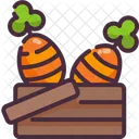 Carrots Food And Restaurant Egg Icon