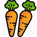 Carrots Vegetable Food And Restaurant Icon