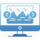 Carrousel Web Design Slider Icon
