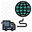 International Delivery Truck  Icon