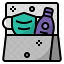Carry hand sanitizer  Icon