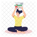 Carrying Books  Icon