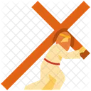 Carrying Cross  Icon