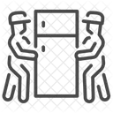 Carrying Refrigerator  Icon