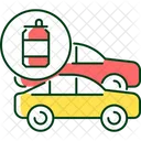 Recycle Steel Car Icon
