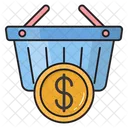 Cart Trolley Dollar Icon
