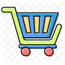 Shopping Tracking Easy Handles Icon