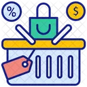 Cart Grocery Shopping Icon