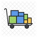 Business Cart Delivery Icon