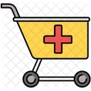 Medical Shopping Kart Icon