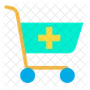 Cart Medical Pharmacy Icon
