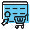 Marketing Online Research Icon
