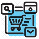 Marketing Online Research Icon
