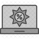 Cart Discount Online Icon