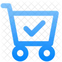 Cart Check Shopping Icon