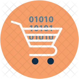 Cart and codes  Icon