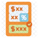 Cart Calculation Icon